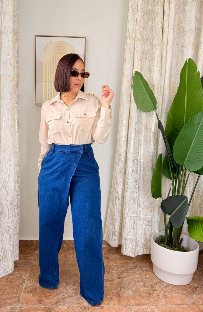 CHIC " DENIM PANT