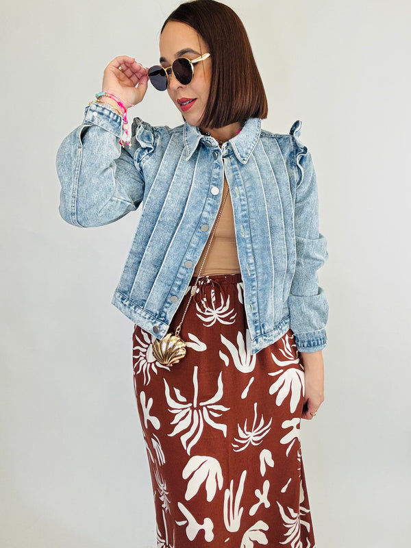 PAULINA DENIM JACKET