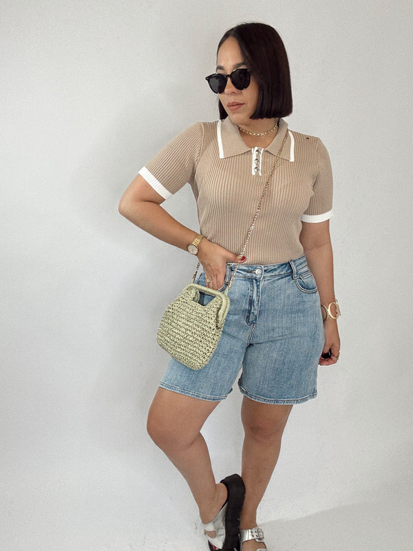 BERMUDA DENIM SHORT